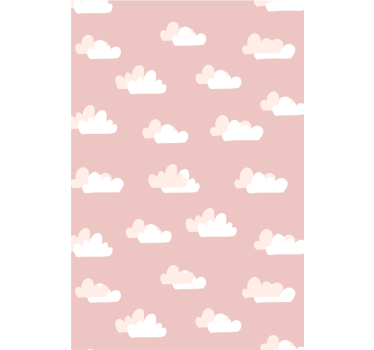Rosa bakgrunn sky rullegardin - Tenstickers