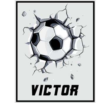 Bryte ball personlig rullegardin - Tenstickers