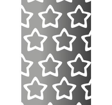 Metall stjerne gradient moderne rullegardin - Tenstickers