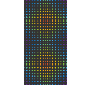 Regnbue mosaikk bakgrunn med farger tekstur rullegardin - Tenstickers