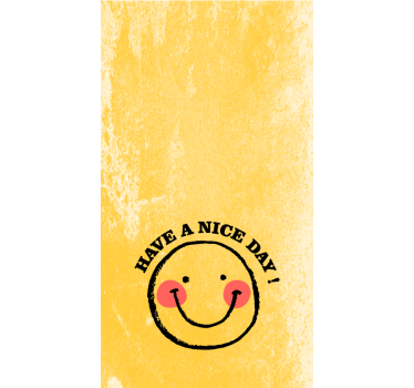 Ha en fin dag barn rullegardin - Tenstickers