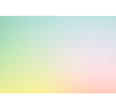 "kawaii"-stil pastell regnbue barn rullegardin - Tenstickers