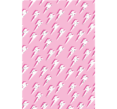 Rosa lyn ungdom rullegardin - Tenstickers