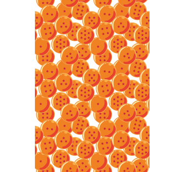 Dragon Balls barn rullegardin - Tenstickers