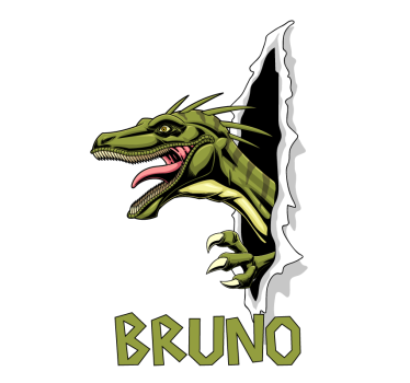 Jura rovfugl dinosaur rullegardin - Tenstickers