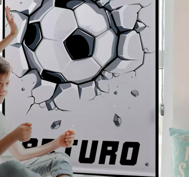 Bryte ball personlig rullegardin - Tenstickers
