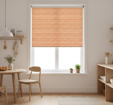 Beige tekstil rullegardin kjøkken - Tenstickers