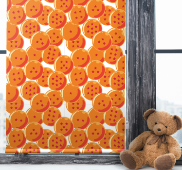 Dragon Balls barn rullegardin - Tenstickers