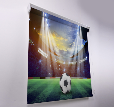 Fotballstadion rullegardin fotball - Tenstickers