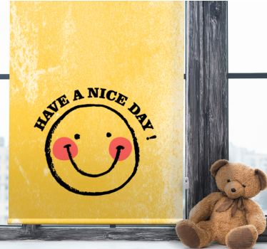 Ha en fin dag barn rullegardin - Tenstickers