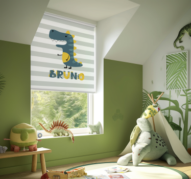 Jura kan tilpasses dinosaur rullegardin - Tenstickers