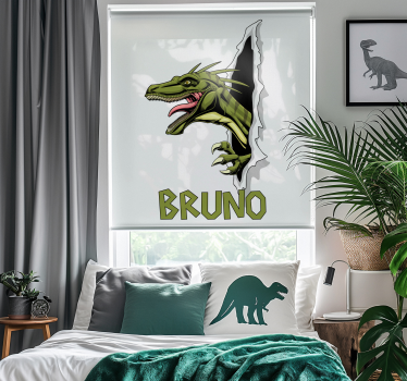 Jura rovfugl dinosaur rullegardin - Tenstickers