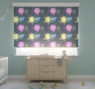Rullegardin barn multicolor vegg - Tenstickers
