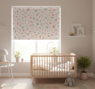 Rullegardin barn nordisk terrazzo - Tenstickers