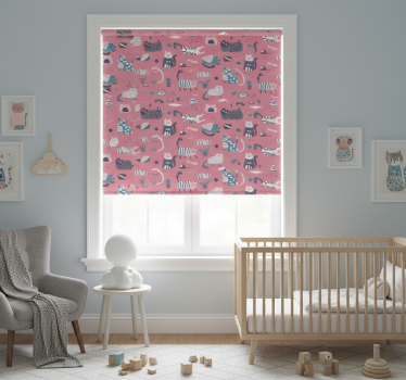 Rullegardin barn nordiske katter - Tenstickers