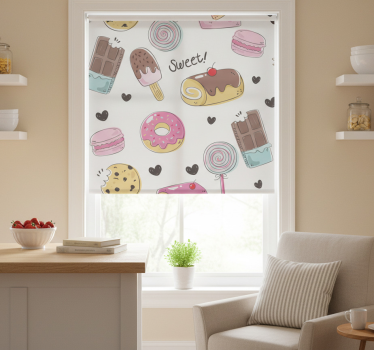 Rullegardin kjøkken deilige desserter - Tenstickers