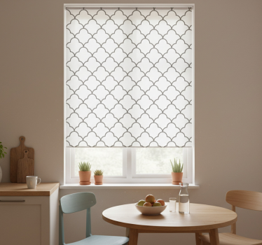Rullegardin kjøkken geometrisk marokkansk design - Tenstickers