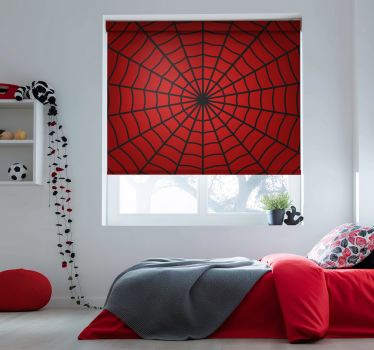 Spindelvev rullegardin superhelter - Tenstickers