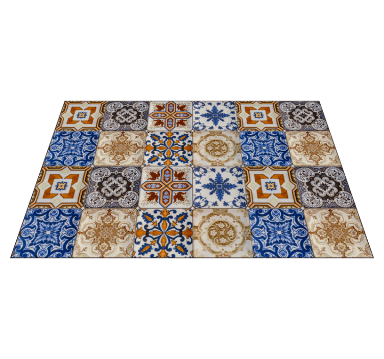 Flerfarget hydraulikk spisebrikke original - Tenstickers