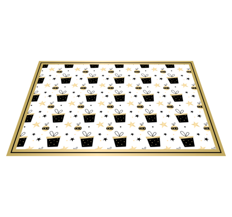 Elegante gaveeske mønster jul spisebrikker - Tenstickers