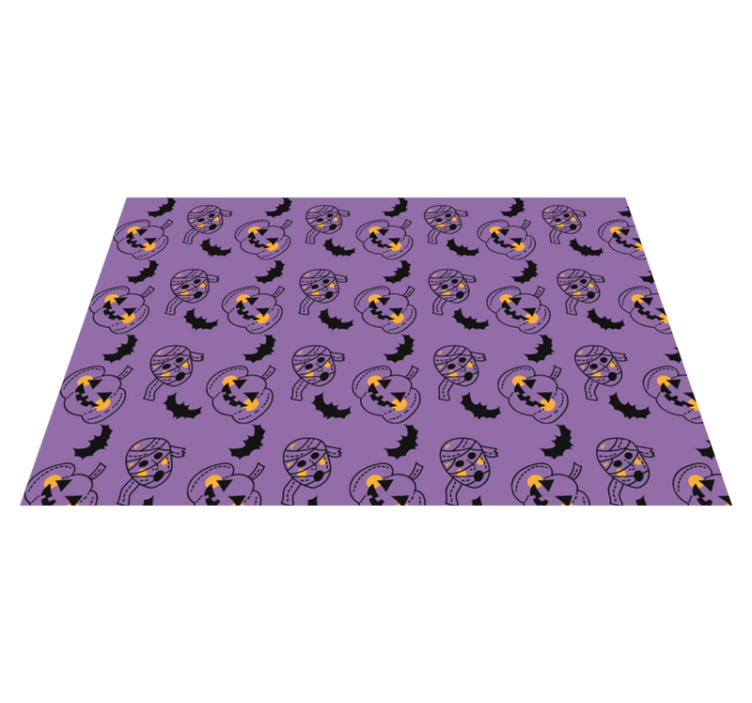 Halloween mummi flaggermus og cupkins halloween spisebrikke - Tenstickers