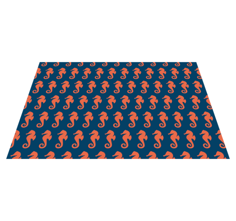 Spisebrikke original sjøhestmønster - Tenstickers