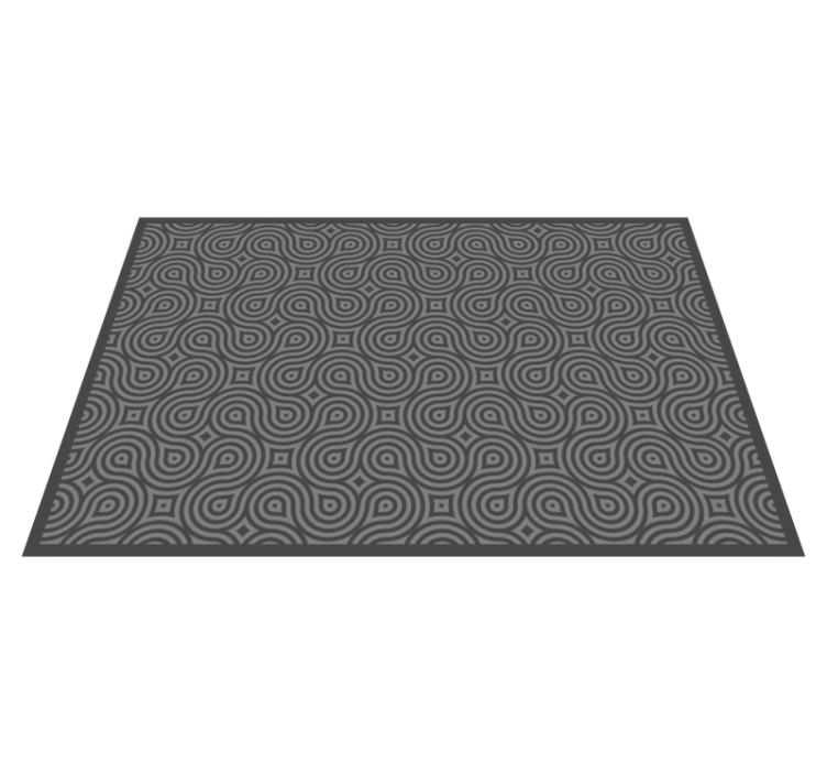 Spisebrikke tekstur abstrakt virvelmønster - Tenstickers