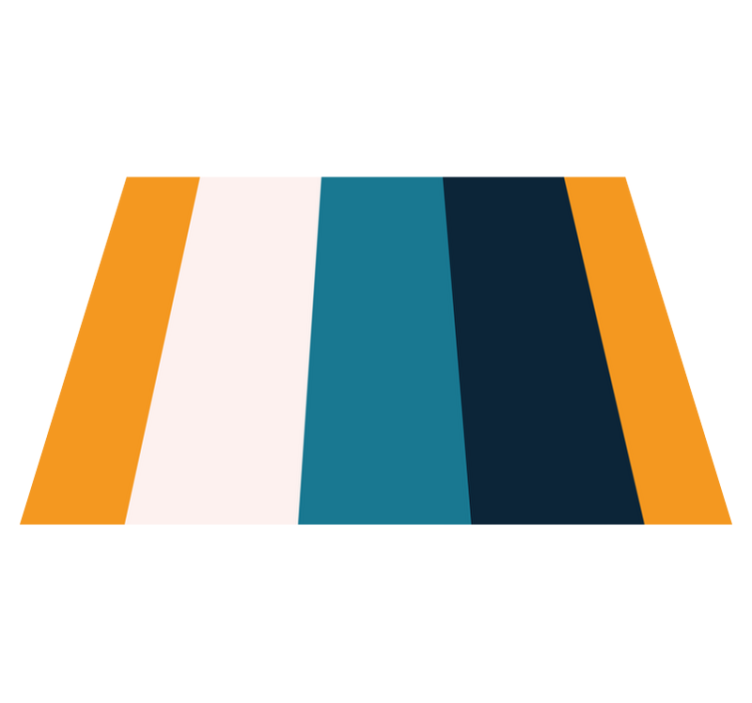 Moderne fargepalett rektangulære matriser - Tenstickers