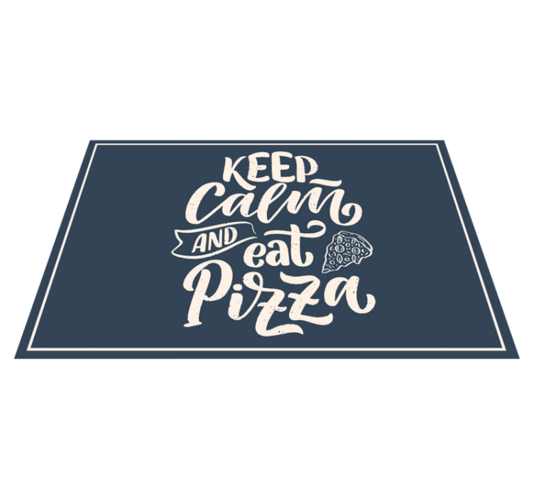 Calm pizza sitat spisebrikke tekster - Tenstickers