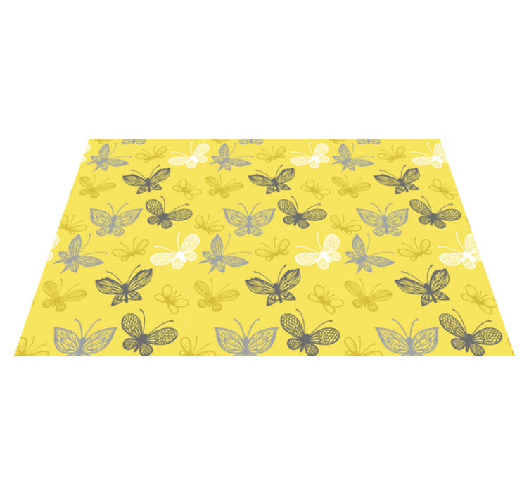 Pantone sommerfugler spisebrikke original - Tenstickers