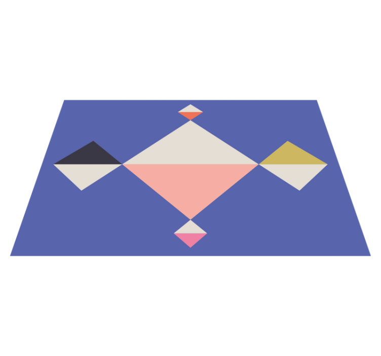 Spisebrikke moderne geometriske fargeskjemaer - Tenstickers