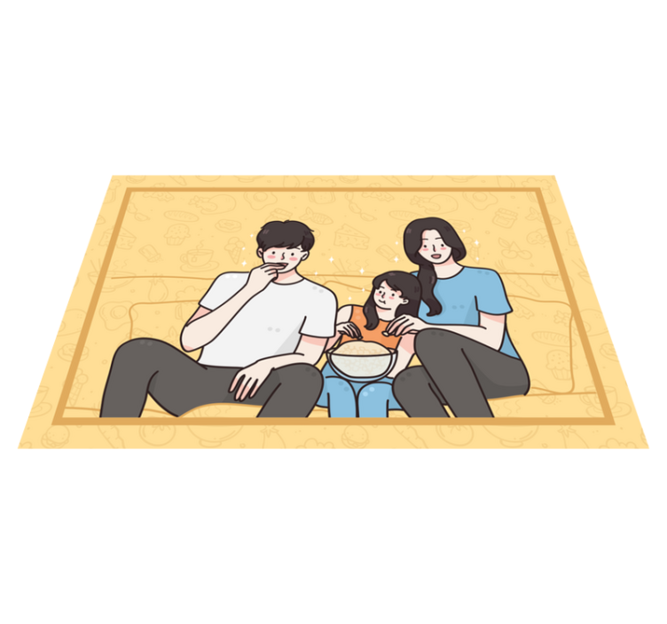 Spisebrikke spedbarn til familiekos med snacks - Tenstickers