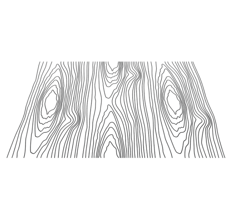 Spisebrikke tekstur treverk mønster - Tenstickers