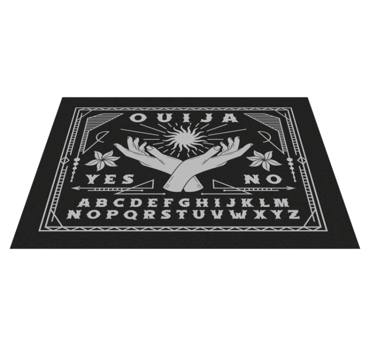 Spisebrikke tekster ouija-brett hender - Tenstickers