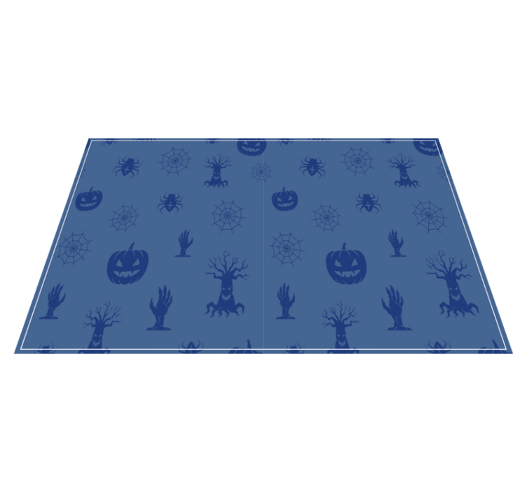 Spisebrikke halloween skummelt temadekor - Tenstickers