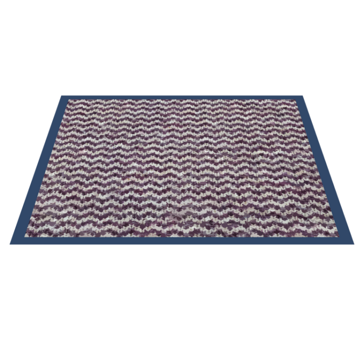 Marin naturfiberimitasjon spisebrikke tekstur - Tenstickers