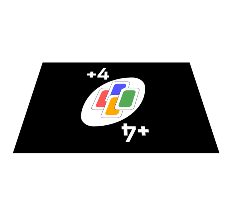 Spisebrikke original kortspillinspirert design - Tenstickers