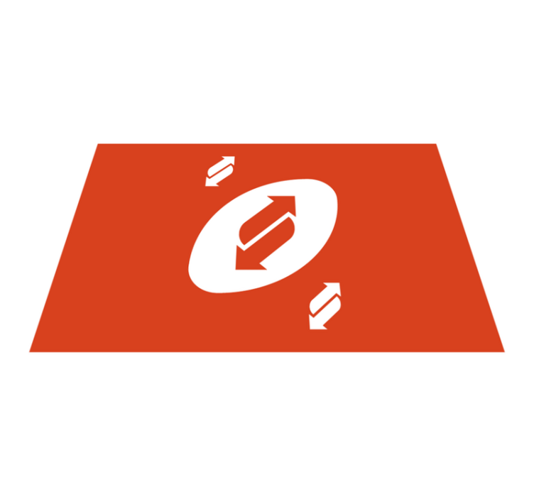 Spisebrikke original dynamisk pilmønster - Tenstickers