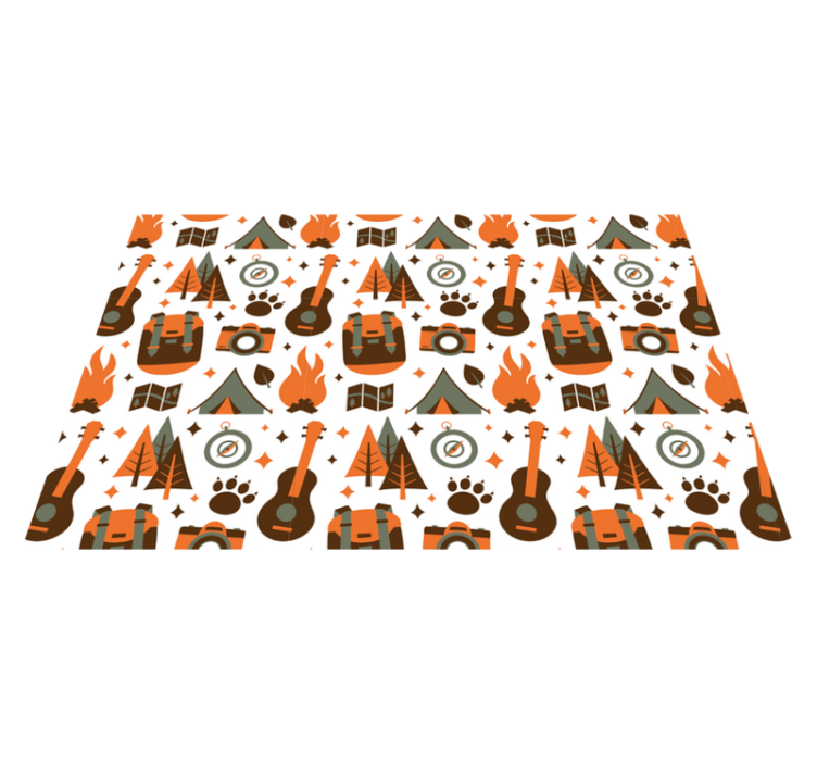 Campingeventyr spisebrikke spedbarn - Tenstickers