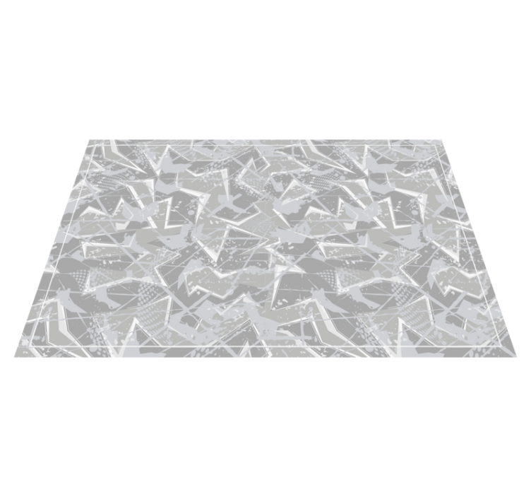 Abstrakte geometriske former spisebrikke tekstur - Tenstickers