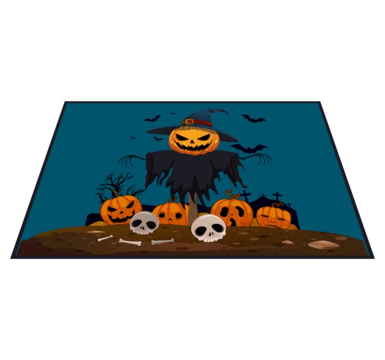 Spisebrikke halloween skremmende gresskar horror - Tenstickers
