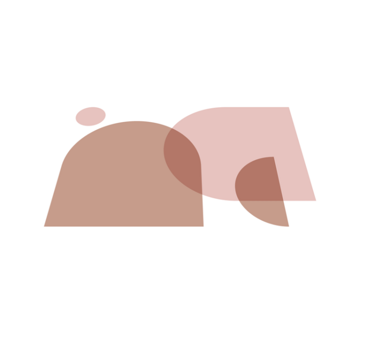 Spisebrikke moderne geometriske former - Tenstickers