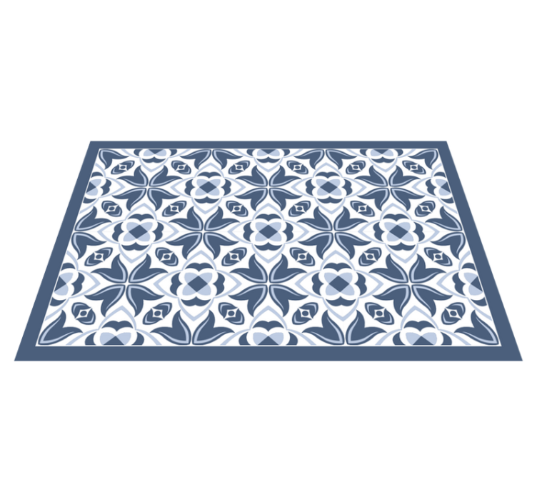 Spisebrikke tekstur med sofistikert botanisk mønster - Tenstickers