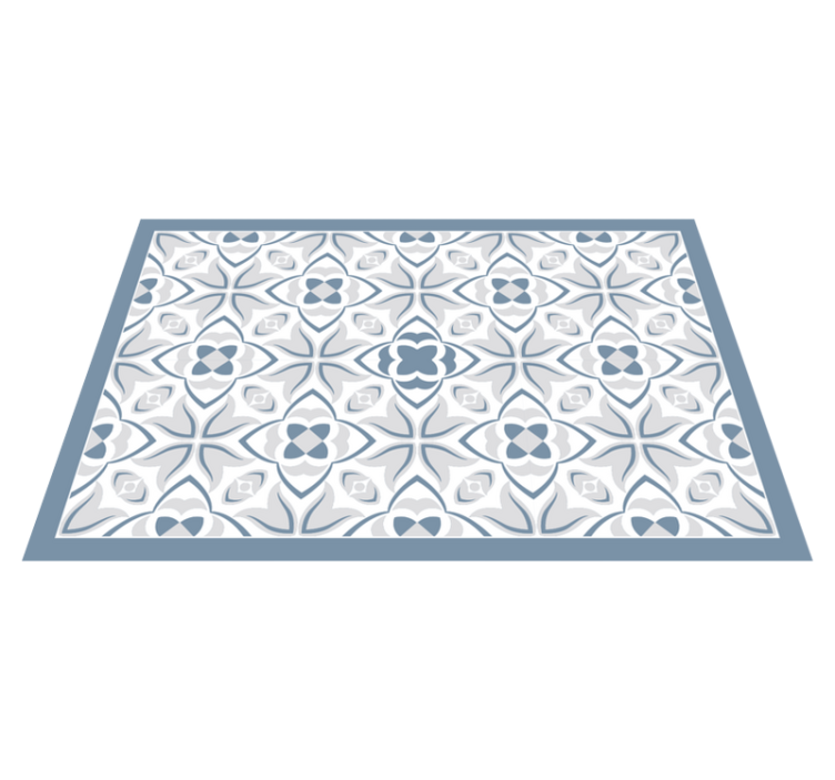 Spisebrikke tekstur intrikat blomsterdesign - Tenstickers