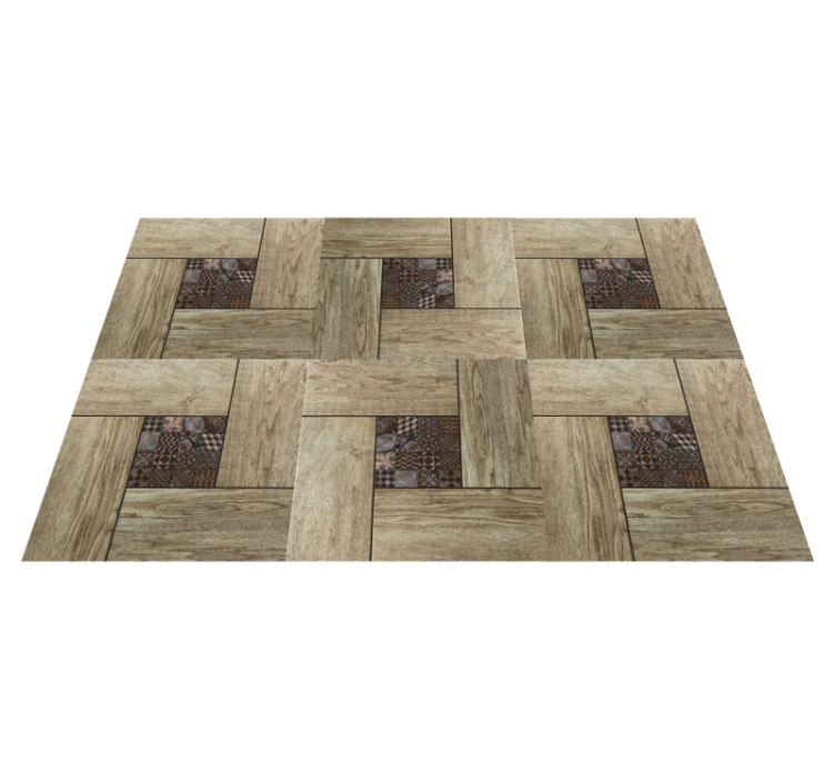 Spisebrikke tekstur i treverk mønster overflate - Tenstickers