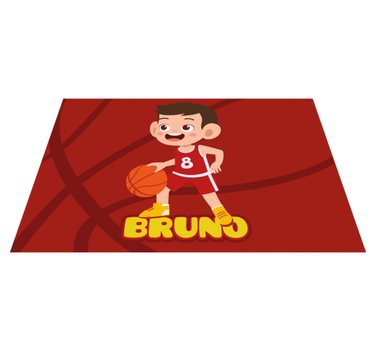 Spisebrikke spedbarn munter basketballspiller - Tenstickers
