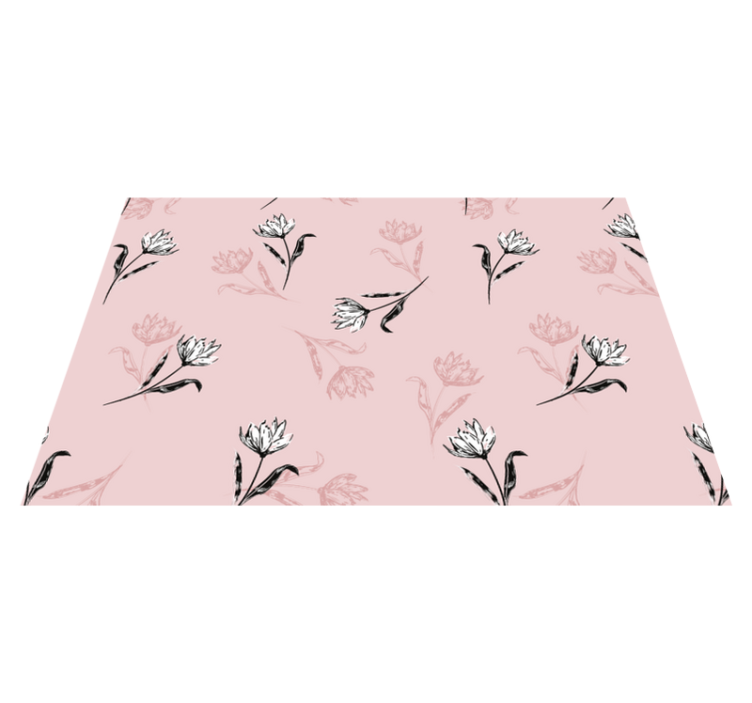 Spisebrikke tekstur elegant botanisk komposisjon - Tenstickers