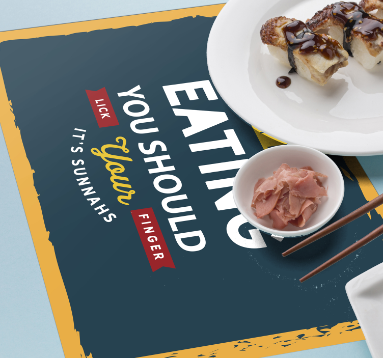 Etter å ha spist restaurant spisebrikker - Tenstickers