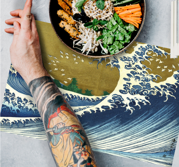 Kaijo no fuji spisebrikke rektangulær - Tenstickers