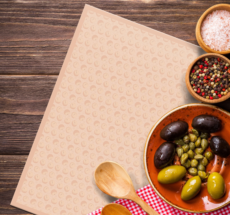 Piggsvin mønster pinnsvin spisebrikker - Tenstickers